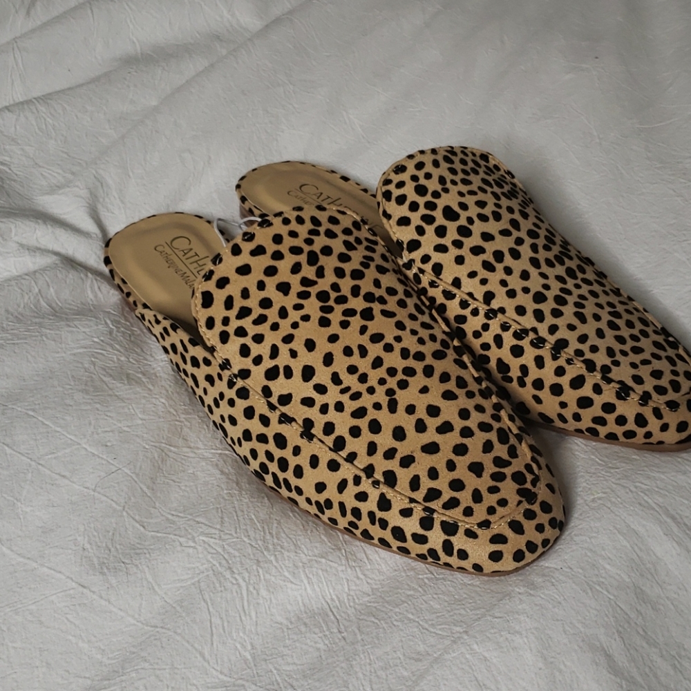 Leopard Print Mule